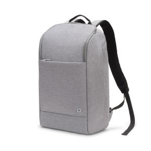 DICOTA Backpack Eco Motion - 13-15.6in Notebook Backpack - Light Grey / 600d Rpe Polyester