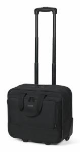 DICOTA Roller Eco Top Traveller Base - 13-16in Notebook Case - Black - 600d Recycled Pet