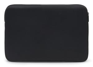 DICOTA Perfect Skin - 15-15.6in Notebook Sleeve - Black / Synthetic Neoprene With Recycled Surface Fabric