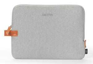 DICOTA Skin Urban - 13in MacBook Sleeve - Grey / Recycled Polyester Neoprene Fabric