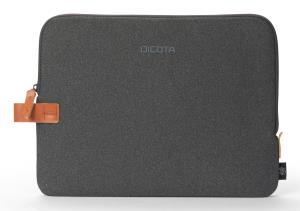 DICOTA Skin Urban Anthracite - 14in MacBook Sleeve - Anthracite / Recycled Polyester Neoprene Fabric