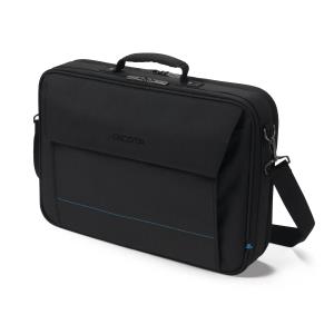 DICOTA Multi Plus Two - 14-16in Notebook Case - Black / 300d Recycled Pet Polyester