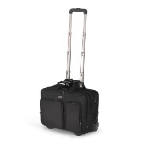 DICOTA Top Traveller Roller Seven - 14-16in Notebook Case - Black / 1680d Recycled Pet Polyester