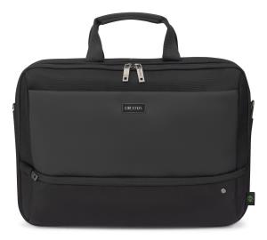 DICOTA Top Traveller Five - 12-14in Notebook Case - Black / 900d Recycled Pet Polyester