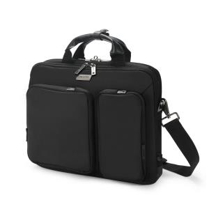 DICOTA Slim Case Seven - 12-14in Notebook Case - Black / 1680d Recycled Pet Polyester