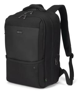 DICOTA Five - 14-16in Notebook Backpack - Black / 900d Recycled Pet Polyester