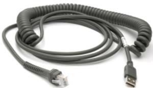 ZEBRA USB Cable Series A Connector 4.5m Coiled