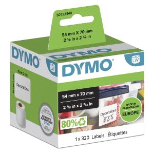 DYMO Lw Multi-purpose Labels Large 54x70 Mm