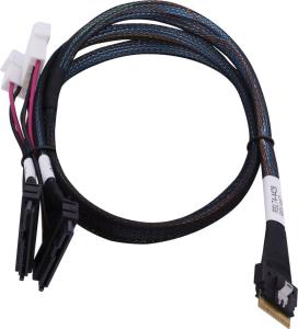 MICROCHIP TECHNOLOGY Cable ACK-I-SlimSASx8-2SFF-8639x4-U.2-0.8M