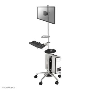 NEOMOUNTS Mobile Workstation (fpma-mobile1800) LCD Arm With Keyboard Mouse Tray