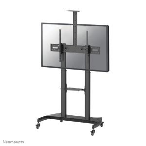 NEOMOUNTS Mobile Flat Screen Floor Stand Height 128-160 Cm