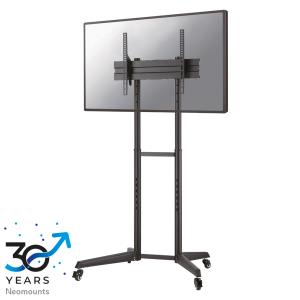 NEOMOUNTS Mobile Floor Stand For 37-70in Screens - Black