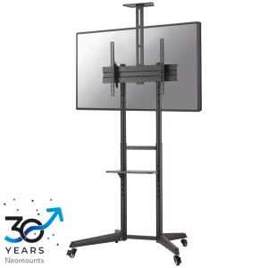 NEOMOUNTS Mobile Floor Stand For 37-70in Screens - Black