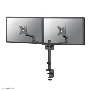 NEOMOUNTS Full Motion Monitor Arm Desk Mount For 17-27in Two Screens - Black