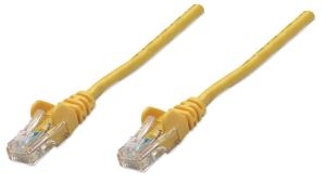 INTELLINET/MANHATTAN Patch Cable - Cat5e - UTP - Molded - 10m - Yellow