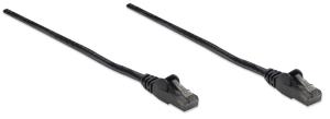 INTELLINET/MANHATTAN Patch Cable - CAT6 - UTP - Molded - 10m - Black
