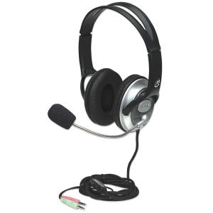 INTELLINET/MANHATTAN Headset Classic - Stereo - 3.5mm