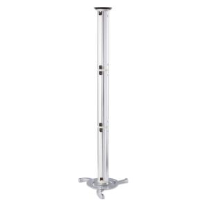 INTELLINET/MANHATTAN Universal Projector Ceiling Mount Extension Rod With Tilt, Swivel And Height Adjust 11.8-14.5in