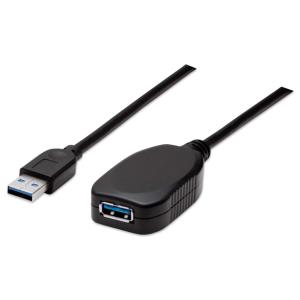 INTELLINET/MANHATTAN Superspeed USB Active Extension Cable A Male / A Female, 5m