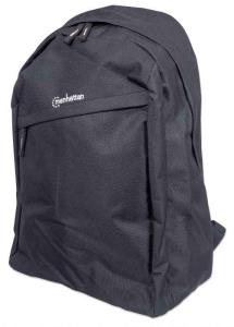 INTELLINET/MANHATTAN Knappack - 15.6in Notebook Top-loading Backpack - Black