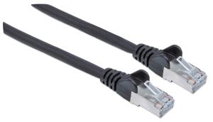 INTELLINET/MANHATTAN Patch Cable - CAT6 - 5m - Black