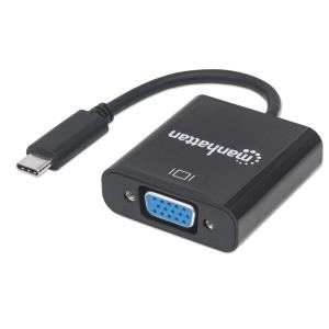 INTELLINET/MANHATTAN USB 3.1 VGA Converter Typec Male To VGA Female Blk