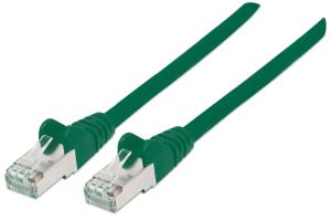 INTELLINET/MANHATTAN Patch Cable - CAT6a - SFTP - 10m - Green