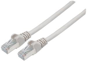 INTELLINET/MANHATTAN Patch Cable - CAT6 - SFTP - 25cm - Grey