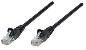 INTELLINET/MANHATTAN Patch Cable - CAT6 - UTP - 25cm - Black
