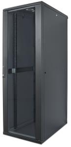INTELLINET/MANHATTAN Network Cabinet - 19in - 42U - Ip20-rated Housing - Flatpack - Black (713191)