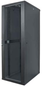 INTELLINET/MANHATTAN Network Cabinet - 19in - 22U - Ip20-rated Housing - Flatpack - Black (713085)