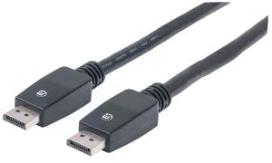 INTELLINET/MANHATTAN DisplayPort Male To DisplayPort Male, 10m Black