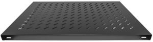 INTELLINET/MANHATTAN Fixed Shelf - 19in - 1u - 800mm Depth - Heavy-duty - Black
