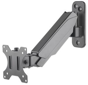 INTELLINET/MANHATTAN Monitor Mount - Wall - 1 Monitor - Tilt/Swivel/Rotatable - 17 To 32in - Black