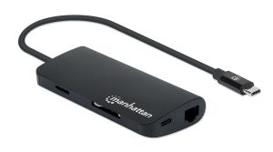 INTELLINET/MANHATTAN Superspeed USB-C Multiport Adapter