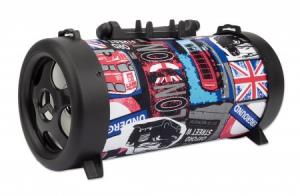 INTELLINET/MANHATTAN London Bluetooth Speaker - FM Radio/MicroSD Reader - 3w