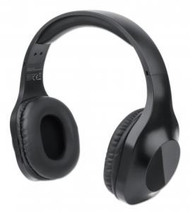 INTELLINET/MANHATTAN Headset - Sound Science Over-ear - Stereo - Bluetooth - Black