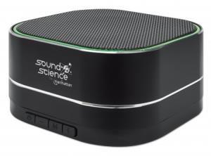 INTELLINET/MANHATTAN Sound Science Metallic LED Bluetooth Speaker