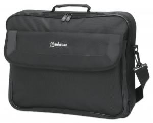 INTELLINET/MANHATTAN Cambridge Clamshell - 17.3in Notebook Bag - Black