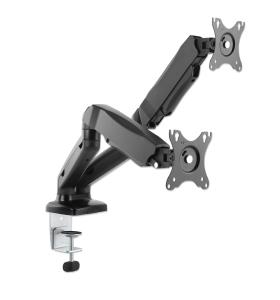 INTELLINET/MANHATTAN Monitor Mount - Desk - 2 Monitors - Full Motion - 17 to 32in