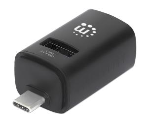 INTELLINET/MANHATTAN USB 3.0 / 2.0 / Type-C Combo Mini Hub - 3-Port