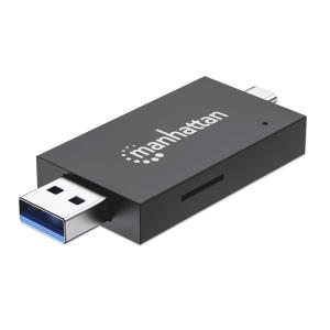 INTELLINET/MANHATTAN USB 3.0 Type-C / Type-A Combo Multi-Card Reader / Writer