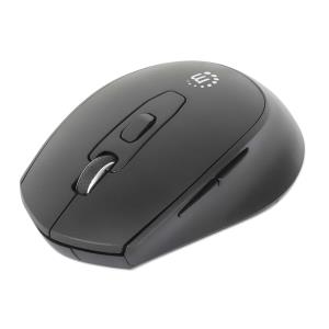 INTELLINET/MANHATTAN Wireless Mouse - MW6200 - Optical - USB - Black