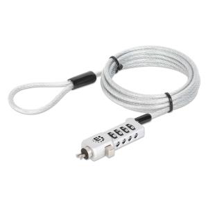 INTELLINET/MANHATTAN Universal Laptop Combination Lock For Noble Wedge Nano and K-Slot