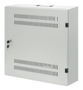 INTELLINET/MANHATTAN Low-Profile 19in Wall Mount Cabinet with 4U Horizontal and 2U Vertical Rails