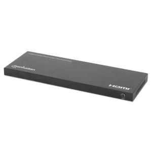 INTELLINET/MANHATTAN HDMI Splitter 4K@60Hz 8-Port with Downscaling