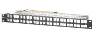 INTELLINET/MANHATTAN Patch Panel - Blank - 48 Port - Shielded - 1U