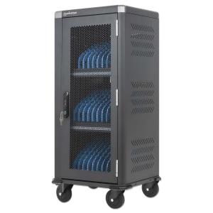 INTELLINET/MANHATTAN Charging Cart - 30-Port USB-C - 30W per Port