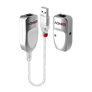 LINDY USB Extension Cat5 USB Extender Up To 50m