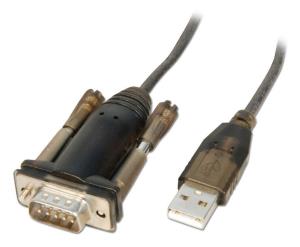 LINDY USB To Serial Adapter - 9 Way (rs-232), 1.5m